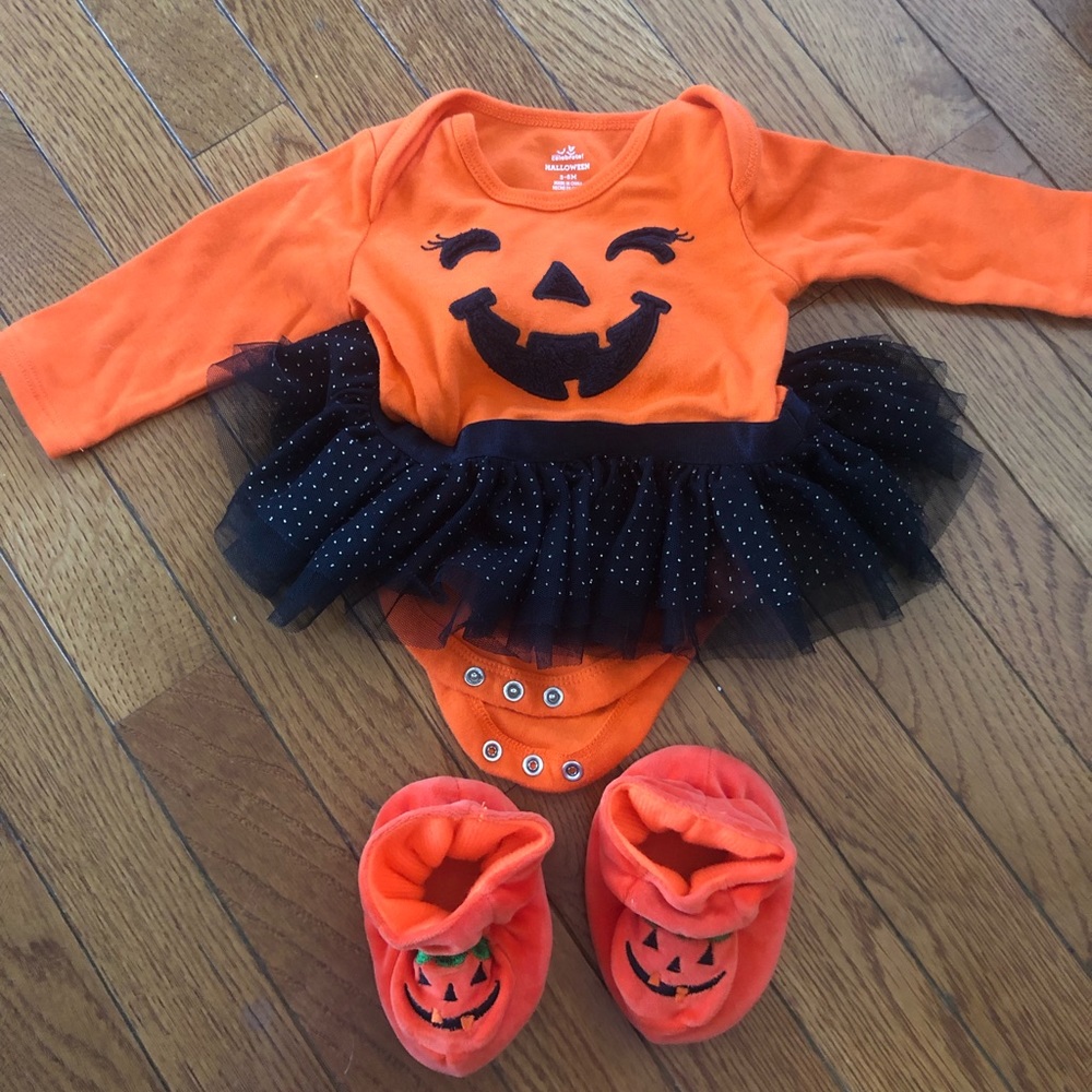 Halloween Onesie with slippers